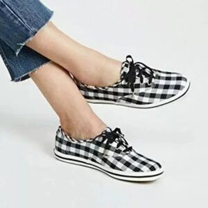 Keds Kate spade gingham sneakers size 8 us